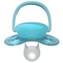 Philips AVENT Cumlík Ultrasoft Premium decor 6-18m dievča 2 ks
