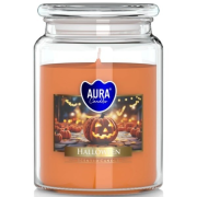 Bispol Halloween Maxi sviečka v skle s viečkom 500 g