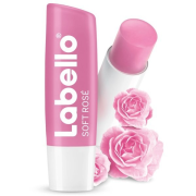 LABELLO Soft Rosé, balzam na pery s výťažkom z ruže 4,8 g
