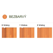 Xyladecor Terrace, Protišmyková tenkovrstvá lazúra - bezfarebný 2,5l