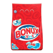 Bonux Active Fresh 3v1, Prací prostriedok na biele prádlo 1,5kg = 20 praní
