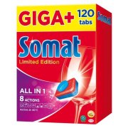 SOMAT Giga All in One 8 Actions, tablety do umývačky riadu 120ks