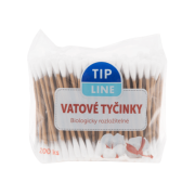 Tip Line Vatové tyčinky biologicky rozložiteľné 200 ks