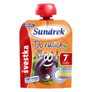 SUNÁREK Do ručičky slivka, Ovocný príkrm 90g