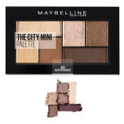 Maybelline paletka očných tieňov The City Mini, 400 Rooftop Bronzes, 6 g