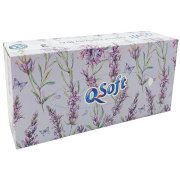 Q Soft papierové vreckovky 3-vrstvové 80 ks