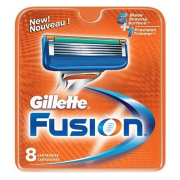 GILLETTE Fusion - náhradné hlavice 8 ks
