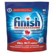 Finish All-in-1 Max Soda, tablety do umývačky riadu 80 ks