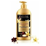 EVELINE Luxury Expert BLACK & WHITE VANILLA telové mlieko 350 ml