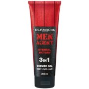 Dermacol Men Agent 3v1 Eternal Victory sprchový gél na telo, tvár a vlasy 250 ml