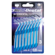 Rebi-Dental medzizubné kefky 0,6 mm, 8 ks