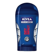 NIVEA for Men Dry Impact tuhý antiperspirant s obsahom minerálov 40ml