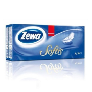 ZEWA Softis papierové vreckovky, 4vrstvové 1ks