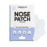 Breakout+aid Čistiace náplasti na rozšírené póry na nose 5 ks