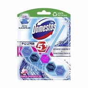 Domestos Power 5+ Pink Magnolia Active Blue Water tuhý WC blok 53g