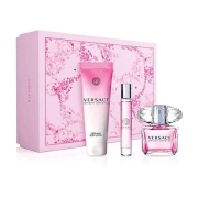 Versace Bright Crystal toaletná voda 90 ml + sprchový gél 150 ml + toaletná voda 10 ml