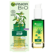 Garnier BIO Multiregeneračný nočný pleťový olej Repairing Hemp, 30 ml