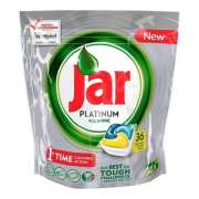 Jar Platinum All in One Yellow/Blue Dvojzložkové tablety do umývačky riadu, s unikátnou umývacou