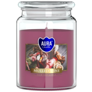 Bispol Varené víno Maxi sviečka v skle s viečkom 500 g