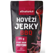 Allnature BEEF BBQ Jerky hovädzie 25 g