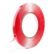 Obojstranná priehľadná gélová páska 9 mm x 1 mm x 10 m, 1 ks