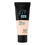 Maybelline Fit Me! Matte+Poreless make up 107 Rose Beige 30 ml