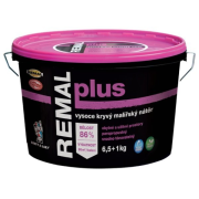 Remal Plus Tónovateľná interiérová maliarska farba, biela, belosť 86%, 3kg