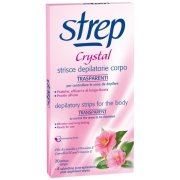 Strep Crystal Voskové pásiky na epiláciu tela 20 ks