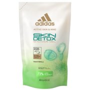 Adidas Skin Detox sprchový gél s marhuľovými jadierkami náhradná náplň 400 ml