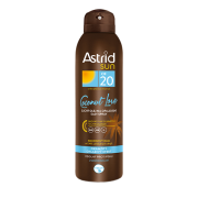 ASTRID SUN Suchý olej na opaľovanie "easy spray" COCONUT LOVE OF 20, 150 ml