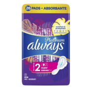 ALWAYS Platinum Super, hygienické vložky 26 ks