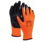 Stalco Rukavice polyesterové zateplené č. 10, 1 pár