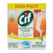 CIF Complete Clean All-in-1 Lemon, tablety do umývačky riadu 102 ks