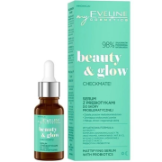 Eveline Beauty & Glow zmatňujúce sérum s probiotikami pre problematickú pokožku 18 ml