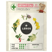LEROS Detský čaj Priedušky, 15 g, 10 ks