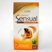 Sensual Joanna, comfort voskové depilačné náplaste na telo s aloe vera 12ks