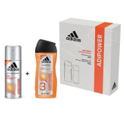 ADIDAS Adipower antiperspirant sprej 150 ml + sprchovací gél 250 ml