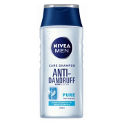 NIVEA for Men Pure šampón proti lupinám pánsky 250 ml