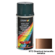 Auto sprej Akrylová Metalíza Škoda SD 9772 Oranžová terracotta 200 ml