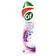 CIF Cream Lila Flower, krémový abrazívny čistiaci prípravok s kvetinovou vôňou 500ml