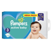 Pampers Active Baby Mega Pack S3, plienky 152ks