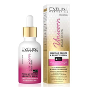 EVELINE Unicorn Magic drops vyživujúca báza pod make-up + sérum 30 ml