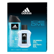 Adidas Ice Dive sprchový gél 250 ml + toaletná voda 100 ml SET (M)