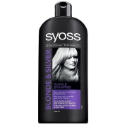 SYOSS Blonde & Silver, šampón pre zosvetlené, blond a šedivé vlasy 500 ml