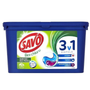 SAVO Universal Trio Caps 3v1, univerzálne gélové kapsuly 17 praní
