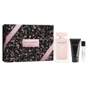 Narciso Rodriguez For Her parfumovaná voda 100 ml + telové mlieko 50 ml + Edp 10 ml