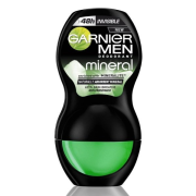 GARNIER Men Mineral roll-on Invisible, guľôčkový antiperspirant 50ml