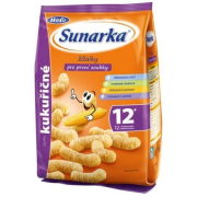 SUNARKA Snack Kukuričné žížalky, pre prvé zúbky 50g