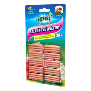Agro Tyčinkové hnojivo na balkónové kvety 30 ks