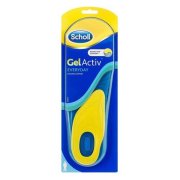 SCHOLL Everyday Gel Activ Gélové vložky do topánok pre všedný deň určené pre mužov (veľkosť 42-48) 1